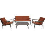 Lounge komplekt HARPER, terrakotta