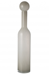Vaas BOTTLE suur kaanega, hall