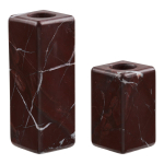 K&uuml;&uuml;nlajalad MARBLE 2 tk, kastanipunane