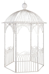 Aiapaviljonn GAZEBO 200x200 cm, kreemjas valge
