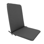 Toolikate OHIO-2 seljatoega veekindel 43x90x2,5cm, tumehall