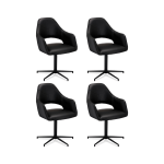 S&ouml;&ouml;gitool LUNA k&auml;etoega 4tk, must