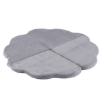 M&auml;ngumatt PLUSH NEST Fluffy Flower, 115x115x5cm, hall