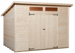 Aiamaja WEKA 325 (256 x 237 x 236 cm), looduslik