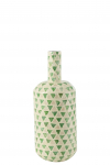 Vaas NUYE DROP SHELLS 19x52,5x19 cm, roheline
