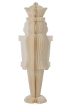Dekoratiivkaunistus NUTCRACKER suur, valge