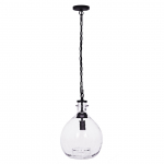 Ripplamp AMPHORA v&auml;ike, l&auml;bipaistev/must