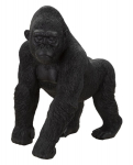 Dekoratiivne kuju GORILLA 35x21,5x37,5 cm, must