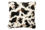 Dekoratiivpadi COW PATTERN, valge/tumepruun