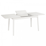 Pikendatav s&ouml;&ouml;gilaud ZigZag 127/180x75cm, valge