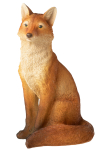 Dekoratsioon FOX SITTING, oranž