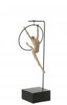 Dekoratsioon GYMNAST HOOP BETA beež/must