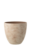 Lillepott POTTERY XL &uuml;mmargune, beež