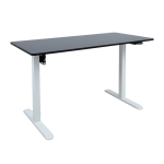 Reguleeritav laud HUMMEL START M1 120x60cm, must/valge