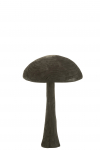 Dekoratsioon MUSHROOM WOOD M, must