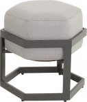Lounge tumba ESAGONO 48x41,5x47,5cm, antratsiit