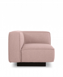 Mooduldiivan UTOPIA 1-kohaline vasak nurk, &otilde;rn roosa