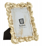 Pildiraam ELEGANT FRAME WITH PETALS 22,3x27,2 cm, kuldne