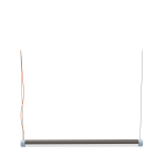 Rippvalgusti INTERPLAY L 85cm, sinine/pruun/oranž