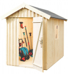 Aiamaja WEKA 348 (200 x 208 x 220 cm), looduslik