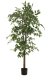 Kunsttaim FICUS TREE POT, roheline