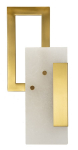Seinalamp CUBE 15x8x33 cm, kuldne