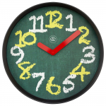 Seinakell NXT CHALKBOARD 30 cm vaikne, roheline