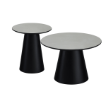 Diivanilaud TANGO 2tk &oslash;45/60, helehall