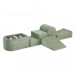 M&auml;nguala Mini pallimere ja 100 palliga, roheline