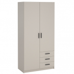 Riidekapp SPRINT 2-ukseline 3-sahtliga, ka&scaron;miir