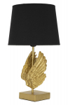 Laualamp WINGS &Oslash; 25x45, kuldne/must