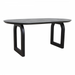 S&ouml;&ouml;gilaud BULLNOSE 180 cm ovaalne, must