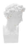Dekoratiivne kuju ROMAN 20x17,5x30 cm, valge