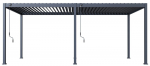 Pergola ROJA ECO 6x3 m, bioklimaatiline, antratsiit