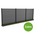 Komposiitaed KETER 189x183cm 2tk pehme pinnas, hall