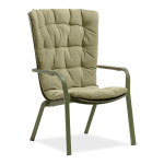 Istmepadi aia tugitoolile FOLIO COMFORT, roheline