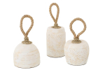 Uksestopper TERRACOTTA 3tk, valge