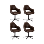 S&ouml;&ouml;gitool LUNA k&auml;etoega 4tk, tumepruun