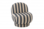 Tugitool STRIPED, sinine/valge