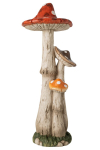 Dekoratiivkaunistus MUSHROOM 3 MAGNESIUM, mitmev&auml;rviline