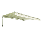 Markiis GUTROOF CLASSIC 3x2,5m, valge/taupe
