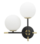 Seinalamp DARKY 2-tuline 30x17x35 cm, mitmev&auml;rviline