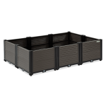 Lillekast TERRA CUBE M 123x82x31cm, tumepruun