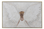 Maal ANGEL 82,5x122,5 cm, valge/kuldne