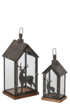 Laternad RUSTIC 2 tk, pruun