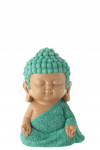 Dekoratsioon MONK ZEN RESIN, sinine