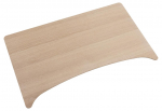 Pikendusleht ASTON 50x90 cm, valge pigmenteeritud