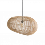 Rippvalgusti LUNA ORBIT &Oslash; 62 x 37 cm, naturaalne