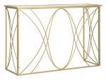 Konsoollaud EXY 120x40x80cm, kuldne