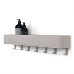 Riidenagi MULTI 7-konksuline, taupe